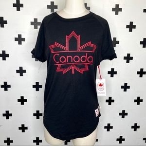 Canada official outfitter Olympics T-shirt